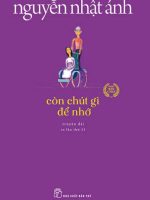 CÒN CHÚT GÌ ĐỂ NHỚ (KHỔ NHỎ)-QV0003